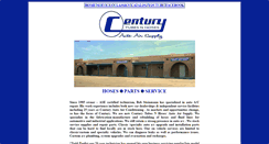 Desktop Screenshot of centuryautoair.com